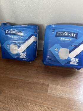 Medline 888277680282 New Fitright Adult Incontinence Underwear Ultra 2xl 68-80 Inch Qty 40
