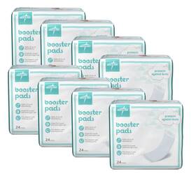 Bbp326015 Medline Incontinence Booster Pads 192 Count Enhanced Diaper Absorbency