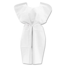 Medline Industries Inc. Non24355 Disposable Patient Gowns 3-ply T/p/t 30 Inch X 42 White 50/carton