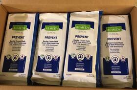 Msc092503 Medline Remedy Lot Of 29 Barrier Cream Cloth 8 Ct - 8x8 Inch Exp. 6/26 Free Shipping