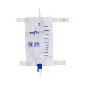 Uro5454 Medline Urinary Leg Bag Flip-drain Size M 20 Oz Pack Of 6