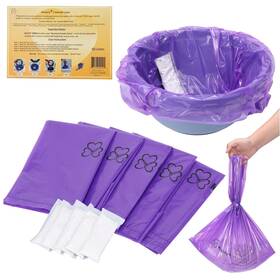 Medustry 861523000225 Commode Liners With Super Absorbent Pad 60 Liners. 0.50 Per Liner. In