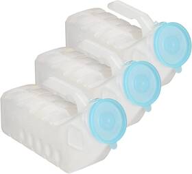 Medvance 313052871802 1000ml Portable Urinals For Men 3 Pack Spill Proof Mens Urinal Bott
