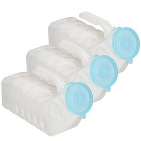 Medvance 810042271098 Urinals For Men 1000ml With Glow In The Dark Spill Proof Pop Cap Lid Plast