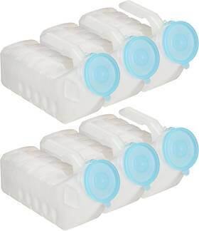 Md64t5-1a Medvance 1000ml Plastic Portable Urinals For Men 6 Pack