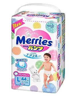 B01mfi0wse Merries Kao Diapers Multicolor Incontinence Protector Disposable 44 Count For Babies