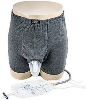 Mhkgioa 032351200364 Male Urinal - Wearable Mens With Elastic Waistband And Two 500ml Urine