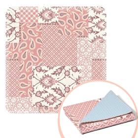 Mildplus 716032689068 Printed Washable Bed Pads 34 Inch X36 Reusable Underpads Waterproof Mattress Prot