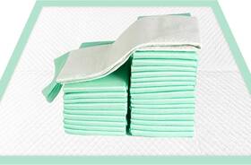 Mp-2336-40 Mildplus Disposable Underpads With Adhesive Tapes 23ftft X 36ftft 23 Inch X36 Green