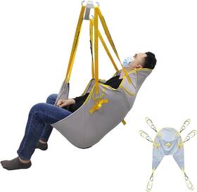 Miss Daisy 769293055103 Patient Lift Sling Universal Full Body Mesh For Showering Transfer Sl Inch