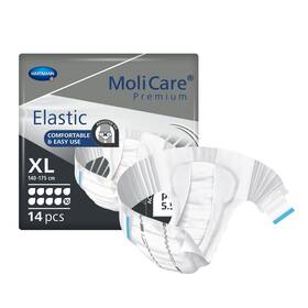 165674 Molicare Premium Elastic 10d Incontinence Brief Xl 14 Ct