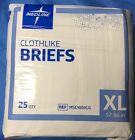 Msc100xlg Medline Clothlike Briefs Xl