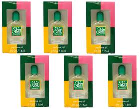 27016 Musk Skin Perfume Oil 0.5 Oz /15 Ml For Women - 6 Pack