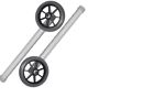 N-a Healthline Trading Universal Wheels Hols Replacement Kit For 0819971012437