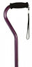 N-a Purple Checkers Nova Cane With Offset Handle And 0652308707084