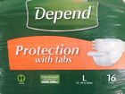 Na Depend Protection Briefs With 036000193176