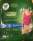 Na Depend Underwear For Women Size Small 036000479157