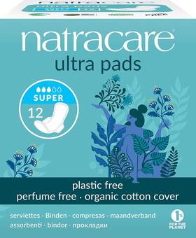 70850 Natracare Pads Ultra Super Wings 12 Ct Count Pack Of 1