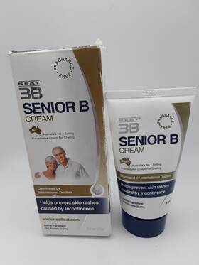 Neat Feat Products Ltd 705102201576 3b Senior B Incontinence Cream 2.6oz Expires 4/28 Sealed Tube