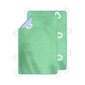 Nicohome 764763597619 Incontinence Bed Pads Washable Waterproof Underpads 8-handle Positioning Reu