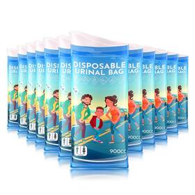 Nigapo 635401208344 Disposable Urine Bags 12 Pee For Travel Women Portable Urinal