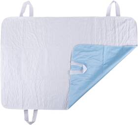 No 152209818419 Bed Pads For Seniors And Kids - 2 Pack With Handles 36in X 52in