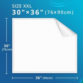 No 213127578318 Extra Large Disposable Bed Pads 30 Inch X 36 Super Absorbent Leakproof