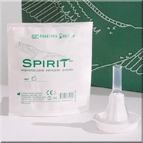35102 No Spirit Condom Catheters Hydrocolloid Sheath Style 1 29mm Medium Rochester