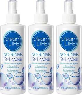 No-rinse 075244007009 Peri-wash 8 Fl Oz - Soothing Protecting Perineal Cleanser In A Rinse-free F