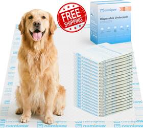 Nomipaw 313088356373 Pee Pads Underpads Training Disposable Leakproof Absorbency 28 Inch X39 40 Count