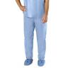 80196720821 Non27213l Medline Disposable Unisex Scrub Pants Elastic Waist Blue