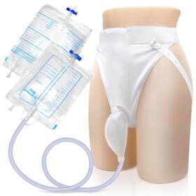 Norbeng 635408523556 Catheter For Men Urine Collection Bag Elderly Male Age 80 Reusable
