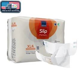 1000021294 North America Slip Premium Xl4 Adult Incontinence Brief Heavy Absorbency 12 Count