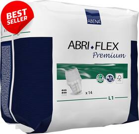 41086-6 North America Abri-flex Premium Protective Underwear Level 1 Large 84 Count Us