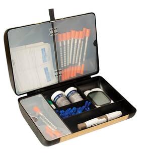Jb8928 North American Wellness Diabetic Storage Organizer Lot Of 5 Units