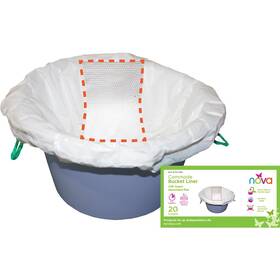 Pa-1082 Nova Sm Commode Bucket Liner 20 Liners Per Box Item #pa-1082