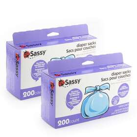 Nurkarretail 870477928883 Disposable Diaper Sacks 200 Count Pack Of 2