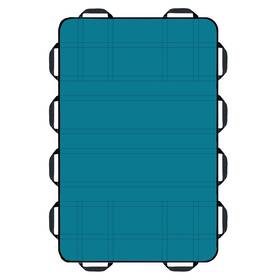 Nurturecare 762849991252 Upgraded 3-layer Comfort Positioning Bed Pad With Handles Washabl