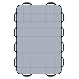 Nurturecare 762849991269 Upgraded 3-layer Comfort Positioning Bed Pad With Handles Washabl