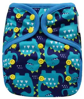 Ocosdc-parent3 Osocozy Dragons Incontinence Protector For Cloth Diapers One Size Waterproof And Brea