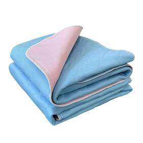 Peepeego 658437635403 2pcs Reusable Underpads Large 34 Inch X 36 Upgrade Cooling Waterproof Bed Pads W