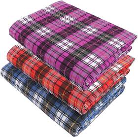 Pegirra 768662153990 Non-slip Bed Pads For Incontinence Washable 18 Inch X 24 Blue Red Purple