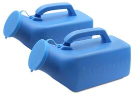 Pepe Mobility 436584361510 - Urine Bottles For Men X2 Units Non Watertight Portable Urinal