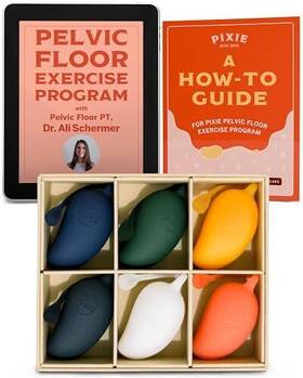 Pixie Cup 850016867896 Pelvic Floor Exercise Trainer - Set Of 6 Muscle Strength Pixie Cup 850016867896 Pelvic Floor Exercise Trainer - Set Of 6 Muscle Strength