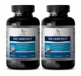 Pl Nutrition 618194615834 Ginkgo Biloba Extract - Brain And Memory Booster Formula 777mg 2 Bottles