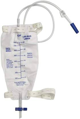 Plceo 553698187580 Easy-tap Leg Bag Drainage 750ml 30 Inch Pvc Extension Tubing Anti-refl