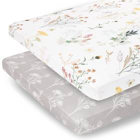 Pobibaby 850023706447 2 Pack Premium N Play Sheets Fitted For Standard And Plays Mi