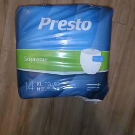 Presto 185211000503 1- Supreme Flexright Underwear Xl 58 Inch - 68 14 Per Pack