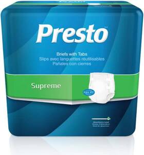 Abb21040 Presto Plus Breathable Brief Large Blue Bag Of 18 -
