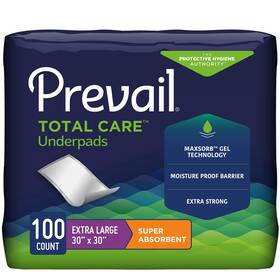 Prevail 090891358069 Incontinence Underpads - Unisex Disposable For Men And Women
